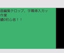 丁寧な対応動画に正確な字幕やテロップを入れます ご要望に合わせて丁寧に対応いたします。 イメージ1