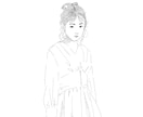 似顔絵描きます シンプルな線画イラストですオーダーには柔軟に対応致します イメージ1