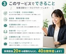 採用担当20年が転職活動40日間フルサポートします 履歴書・職務経歴書・面接対策・キャリア相談まで丁寧にサポート イメージ4
