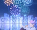 サムネイルやMVなど多用途に使える一枚絵描きます 光の表現を活かしたイラストを制作します！空や宇宙が得意です！ イメージ4