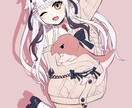 フルカラーイラスト描きます 動画サムネやヘッダー等に使えるフルカラーイラストを描きます。 イメージ6