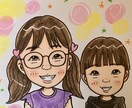 あたたかくて可愛い似顔絵【色紙納品】描きます 匿名配送なので安心に利用していただけます。 イメージ3