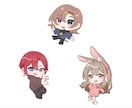 ゆるいミニキャラ描きます 商用OK◎動画素材・スタンプなど イメージ4
