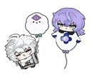 ミニキャラのアイコン作成します 約2頭身のもちもちかわいいミニキャラアイコン制作します！ イメージ2