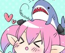 SNS用アイコン描きます シンプルなちびキャラアイコンです✨ イメージ1