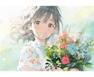 透き通るような、淡く儚い青春色のイラストを描きます 【君の名は。】や【あの花】風の、爽やかなファンタジー画の制作 イメージ3