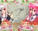 サムネ用イラストを描きます かわいい系の全身イラストを描きます。 イメージ2