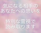 霊視鑑定　恋愛　相手の想いを読みときます お相手の深層の気持ちを霊視で明らかにする鑑定です イメージ2