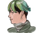 SNSアイコン、コーディネート絵など描きます シンプル且つおしゃれで可愛い絵を描いてます。 イメージ4