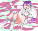 アイコンやミニキャラアイコンや絵を1枚描きます snsで使うイラストなどを募集します。！！ イメージ4