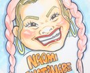 思い出を可愛く似顔絵でお届けします プレゼントに！思い出作りに！似顔絵でいかがですか？ イメージ5