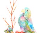 修正無料　動物イラスト（ペット）承ります 動物と植物をコーディネートします イメージ9