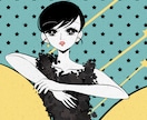 あなたを昭和レトロっぽく描きます 商用OKです。懐かしい画風のイラストをあなただけのために。 イメージ2