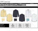 アパレルの縫製仕様書作成します 現役フリーランスファッションデザイナーです！ イメージ3