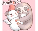 ゆるいシンプルなアイコンイラストを描きます シンプルで使いやすいアイコンはいかがですか？ イメージ2