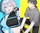 商用利用可┋SNS等で使用するイラストを制作します アイコンやサムネイルなど、動画や配信用にも！ イメージ6