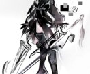 キャラクター立絵デザイン制作します ◆アニメ調/リアル頭身のキャラクター立絵デザインを制作します イメージ1