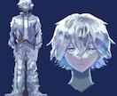 目を引く衣装とキャラクターデザインします 現役イラストレーターがあなたの世界観に寄り添い作成します イメージ5