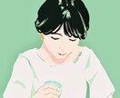 魅力を引き出す似顔絵描きます /写真が苦手な方のアイコンなどに！リアルかわいい。目を引く イメージ5