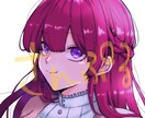 SNS用アイコン描きます バストアップ、ディフォルメ選べます！体格の良い男性得意です！ イメージ1