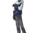 探索者の立ち絵をお描きいたします ディスプレイ表情差分付きTRPGの立ち絵イラスト！ イメージ6