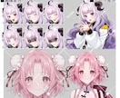 等身バストアップ〜全身描きます あなたのオリジナルキャラクター高クオリティでお届け致します。 イメージ3