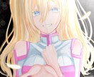 商用利用◎格安でかわいい女の子のイラスト制作します サムネ、歌ってみた、MV、アイコン、1枚絵描きます！ イメージ2