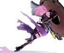 アイコンや背景込イラスト制作します アイコンから商法動画(ED画面)やアイコンにお気軽にどうぞ！ イメージ1