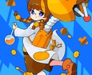 商用可／サムネ・アイコン・グッズ用イラスト描きます ポップで目を引くイラストをグッズや動画に使いませんか？ イメージ5