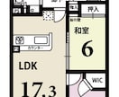 イラストレーターで間取り作成します 不動産情報誌にも掲載実績あり！見やすく心がけています。 イメージ1