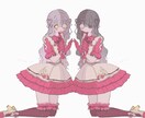一枚絵や簡単なアニメーションを描きます MV・グッズ用イラスト・サムネイル等幅広く受付中です。 イメージ4