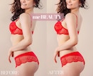 人物写真を理想のスタイルに修正加工いたします 美しい肌・体型・なりたいスタイルで魅力アップ！ イメージ2