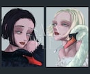 ダーク×動物×厚塗り｜世界観ある一枚絵を描きます 商用利用OK◎一枚絵・MV・サムネ等お気軽にご相談ください イメージ7