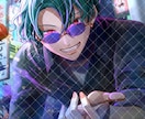 かっこいい男性イラストお描きします 女性向けの表紙/シチュエーション/スチル風イラストなど イメージ2