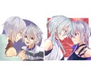 ハイクオリティなペア画お描きします ハイクオリティなペア画お描きします！カップル絵、夢絵など イメージ4