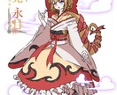 先着1名様限定!世界観のある一枚絵を制作します 和風特化のアニメ風イラストがいまだけ価格! イメージ5