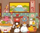 神コスパ！女の子・動物のキャライラスト描きます あなただけのマスコットキャラクターをお作り致します！ イメージ6