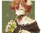 目を引く鮮やかでポップなキャラクターを描きます 鮮やかカラーで、キャラクターの魅力を最大限に！ イメージ2
