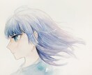 SNSアイコンなどミニイラスト描きます 可愛いと綺麗を中心に、透明水彩で。 イメージ1