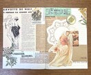 レトロ系統のコラージュ作品を作成します インテリアとして飾っていただけるコラージュ作品です！ イメージ5