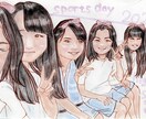 似顔絵オーダー承ります 気軽に画像をプレゼント！学生さん歓迎！原本発送も承ります。 イメージ1