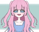 SNS等アイコン描きます アイコン等に使える可愛い女の子描きます！！ イメージ3