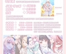 カップルイラスト、夢絵、可愛い女の子などを描きます ラブラブ＆距離近めで甘々な雰囲気のイラストを制作します♩ イメージ3