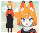 Vtuber用Live2Dイラスト制作承ります パーツ分けイラスト　キャラクターデザインもOK！ イメージ7