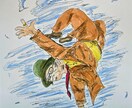 人物画、風景画を描きます 和風テイスト、色合いが得意です。 イメージ2