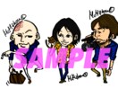 オリジナルイラスト/キャラクターを作成します ブログやSNSでのアイコンやTシャツ用等、オリジナルで差別化 イメージ3
