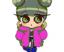 SNSアイコンにも使える☆イラスト描きます 白背景、アイコンに使える二頭身キャラクター♪ イメージ2