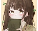 キラキラ可愛い女の子イラスト作成します アイコンやヘッダー、動画の挿絵や広告などにいかがでしょうか！ イメージ1