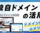 独自ドメイン解析取得+サーバー契約設定をいたします 安心のWEB制作会社が面倒なドメインとサーバーを代行します イメージ1