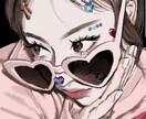 タッチを残したリアル寄りの似顔絵を描きます デッサンとデフォルメの良い所取りの絵柄で提供いたします！ イメージ1
